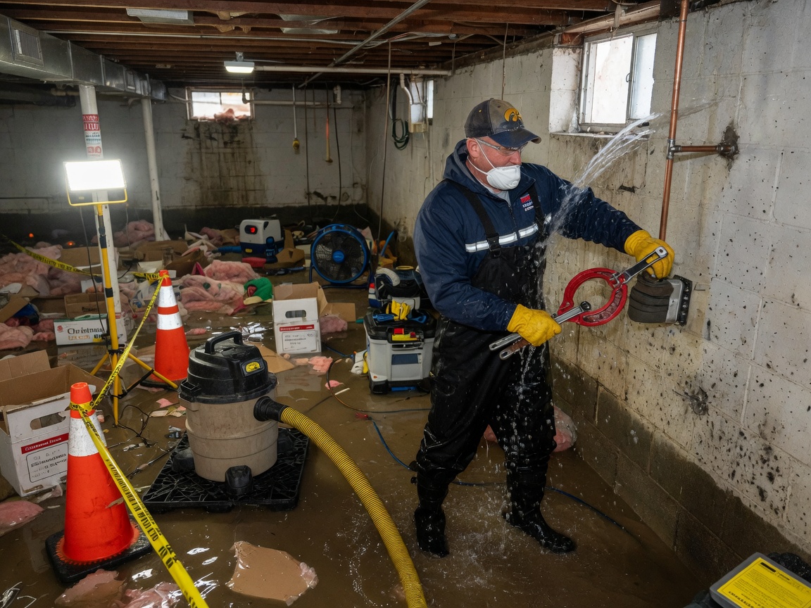 water damage restoration in Oak Hill Jackson