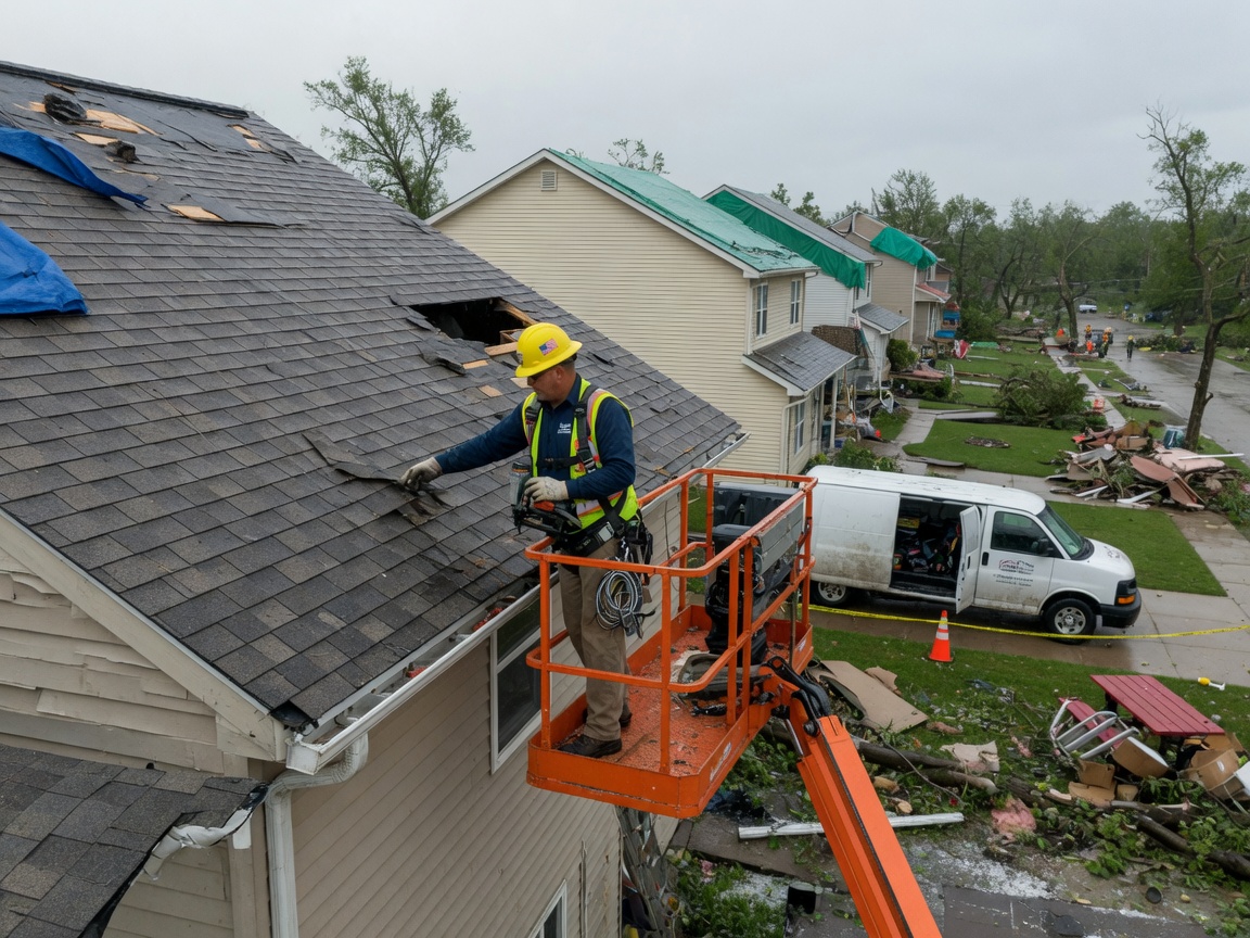 Storm Damage Repair in Cedar Rapids, IA